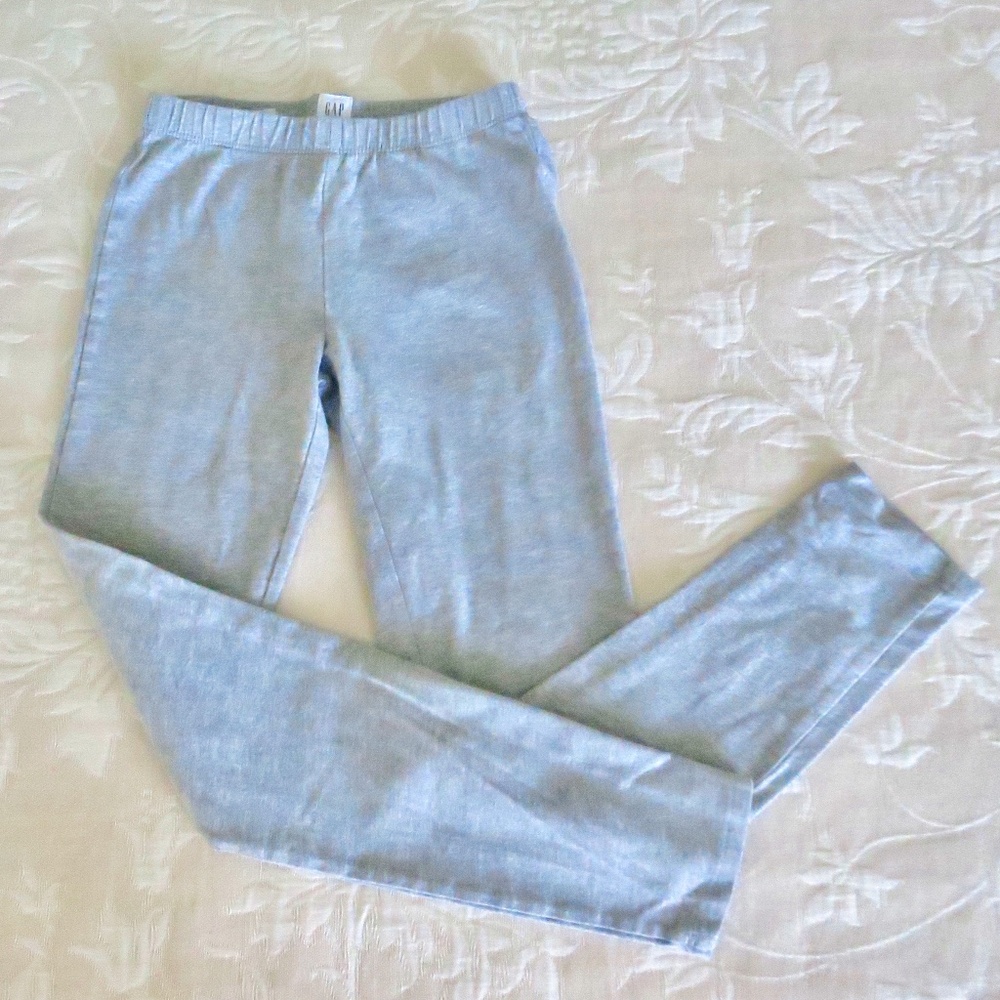 Gap Kids Light Grey Leggings Size M (8/9)